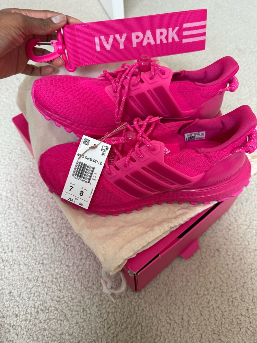 Adidas Bright Pink Ivy Park